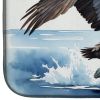 Pelican Diving Dish Drying Mat Absorbent Dish Drying Mat Pad for Kitchen Counter Dish Drainer Mat for Countertop, 14 x 21", Multicolor