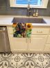 Boykin Spaniel in Sunflowers Kitchen Towel Dish Cloths Guest Hand Towel Decorative Bathroom Towel for Face,Tea, Dishcloth, Kitchen and Bath