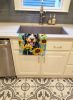 Bernedoodle in Sunflowers Kitchen Towel Dish Cloths Guest Hand Towel Decorative Bathroom Towel for Face,Tea, Dishcloth, Kitchen and Bath