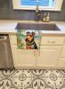 Welsh Terrier Luau Kitchen Towel Dish Cloths Guest Hand Towel Decorative Bathroom Towel for Face,Tea, Dishcloth, Kitchen and Bath