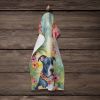 NEW Staffordshire Bull Terrier Luau Kitchen Towel Dish Cloths Guest Hand Towel Decorative Bathroom Towel for Face,Tea, Dishcloth, Kitchen and Bath