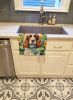 Cocker Spaniel in Sunflowers Kitchen Towel Dish Cloths Guest Hand Towel Decorative Bathroom Towel for Face,Tea, Dishcloth, Kitchen and Bath