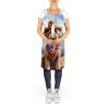 Labradoodle Cowboy Welcome Apron Cooking Kitchen Server Baking Crafts Gardening for Adult Women Men, Unisex, Large, Multicolor