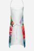 Oklahoma Roses in Watercolor Apron Cooking Kitchen Server Baking Crafts Gardening for Adult Women Men, Unisex, Large, Multicolor