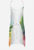 Maine White Pine Cone and Tassels in Watercolor Apron Cooking Kitchen Server Baking Crafts Gardening for Adult Women Men, Unisex, Large, Multicolor