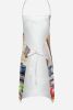 Pug The Chef Apron Cooking Kitchen Server Baking Crafts Gardening for Adult Women Men, Unisex, Large, Multicolor