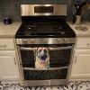 Anatolian Shepherd in Sunflowers Kitchen Towel Dish Cloths Guest Hand Towel Decorative Bathroom Towel for Face,Tea, Dishcloth, Kitchen and Bath