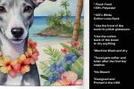 Whippet Luau Kitchen Towel Dish Cloths Guest Hand Towel Decorative Bathroom Towel for Face,Tea, Dishcloth, Kitchen and Bath