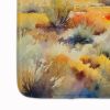 Nevada Sagebrush in Watercolor Memory Foam Kitchen Mat Machine Washable Anti-Fatigue Mat Cushion Comfort Bath Mat or Kitchen Rug