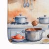 Labradoodle The Chef Memory Foam Kitchen Mat Machine Washable Anti-Fatigue Mat Cushion Comfort Bath Mat or Kitchen Rug