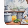 American Foxhound The Chef Memory Foam Kitchen Mat Machine Washable Anti-Fatigue Mat Cushion Comfort Bath Mat or Kitchen Rug