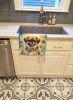 Tibetan Spaniel Luau Kitchen Towel Dish Cloths Guest Hand Towel Decorative Bathroom Towel for Face,Tea, Dishcloth, Kitchen and Bath