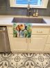English Foxhound in Sunflowers Kitchen Towel Dish Cloths Guest Hand Towel Decorative Bathroom Towel for Face,Tea, Dishcloth, Kitchen and Bath
