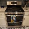 Afghan Hound in Sunflowers Kitchen Towel Dish Cloths Guest Hand Towel Decorative Bathroom Towel for Face,Tea, Dishcloth, Kitchen and Bath
