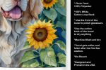 Clumber Spaniel in Sunflowers Kitchen Towel Dish Cloths Guest Hand Towel Decorative Bathroom Towel for Face,Tea, Dishcloth, Kitchen and Bath