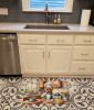 Yorkie Yorkshire Terrier The Chef Memory Foam Kitchen Mat Machine Washable Anti-Fatigue Mat Cushion Comfort Bath Mat or Kitchen Rug