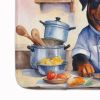 Rottweiler The Chef Memory Foam Kitchen Mat Machine Washable Anti-Fatigue Mat Cushion Comfort Bath Mat or Kitchen Rug