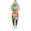 Georgia Cherokee Rose in Watercolor Apron Cooking Kitchen Server Baking Crafts Gardening for Adult Women Men, Unisex, Large, Multicolor