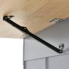 Rolling Mobile Kitchen Island with Solid Wood Top and Locking Wheels,52.7 Inch Width,Storage Cabinet and Drop Leaf Breakfast Bar,Spice Rack