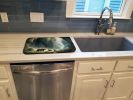 Cave Bears Dish Drying Mat Absorbent Dish Drying Mat Pad for Kitchen Counter Dish Drainer Mat for Countertop, 14 x 21", Multicolor
