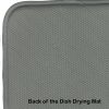 Cave Bears Dish Drying Mat Absorbent Dish Drying Mat Pad for Kitchen Counter Dish Drainer Mat for Countertop, 14 x 21", Multicolor