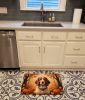 Brittany Spaniel Fall Memory Foam Kitchen Mat Machine Washable Anti-Fatigue Mat Cushion Comfort Bath Mat or Kitchen Rug