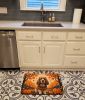 Cocker Spaniel Fall Memory Foam Kitchen Mat Machine Washable Anti-Fatigue Mat Cushion Comfort Bath Mat or Kitchen Rug