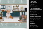 Red Cardigan Corgi in the Kitchen Kitchen Towel Dish Cloths Guest Hand Towel Decorative Bathroom Towel for Face,Tea, Dishcloth, Kitchen and Bath