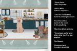 Yellow Labrador Retriever in the Kitchen Kitchen Towel Dish Cloths Guest Hand Towel Decorative Bathroom Towel for Face,Tea, Dishcloth
