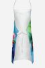 New York Roses in Watercolor Apron Cooking Kitchen Server Baking Crafts Gardening for Adult Women Men, Unisex, Large, Multicolor